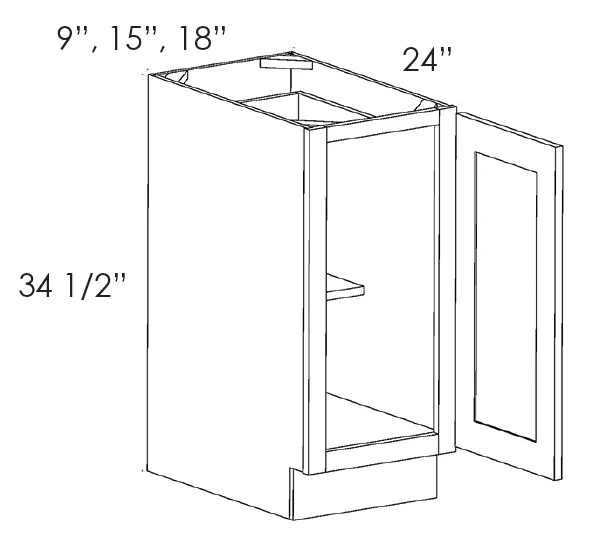 Fullheightbasesingledoor