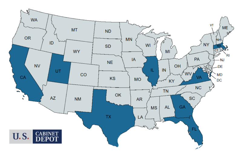 uscd locations cabinets