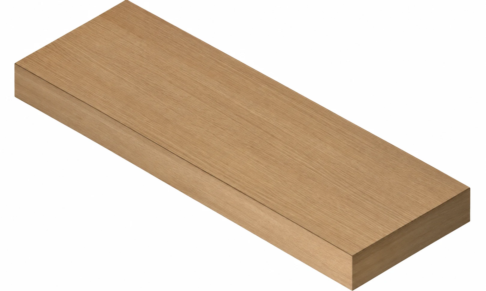 AH-FLS24-Oak (AH/PH) Floating Shelves | Homestead Oak
